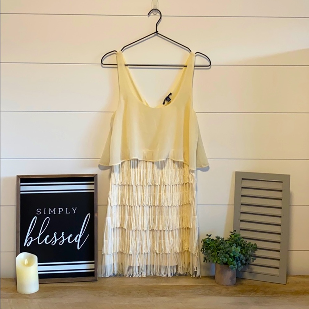 Ivory Flapper Dress